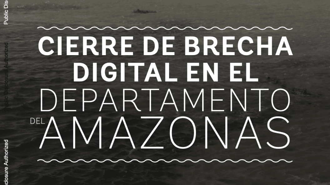 Closing the digital gap in the Amazon department